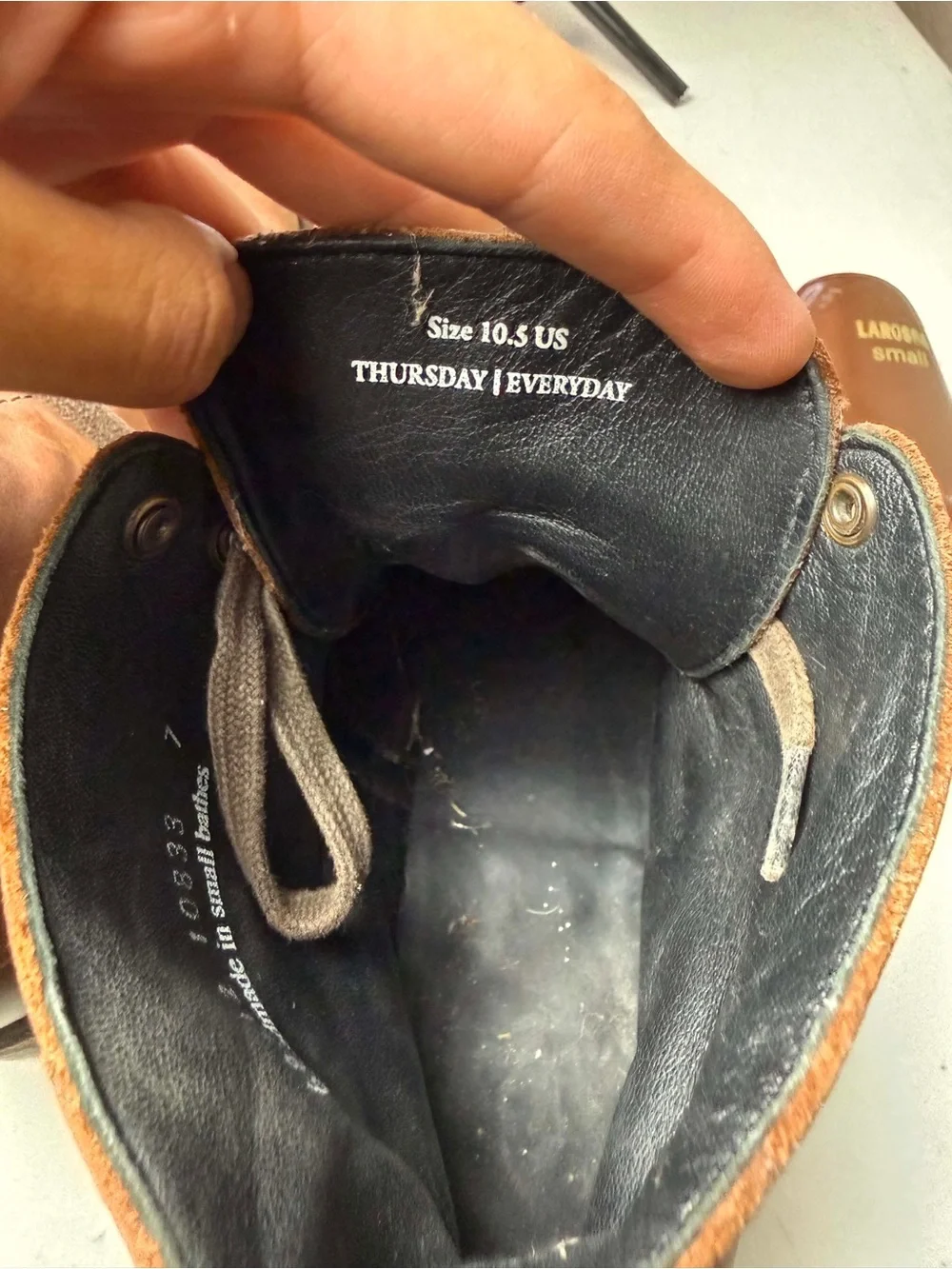 Thursday Boot Company Men Captain Rugged and Resilient Cap Toe Boot Arizon 10.5